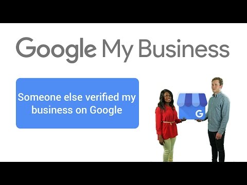 Someone else verified my business on Google