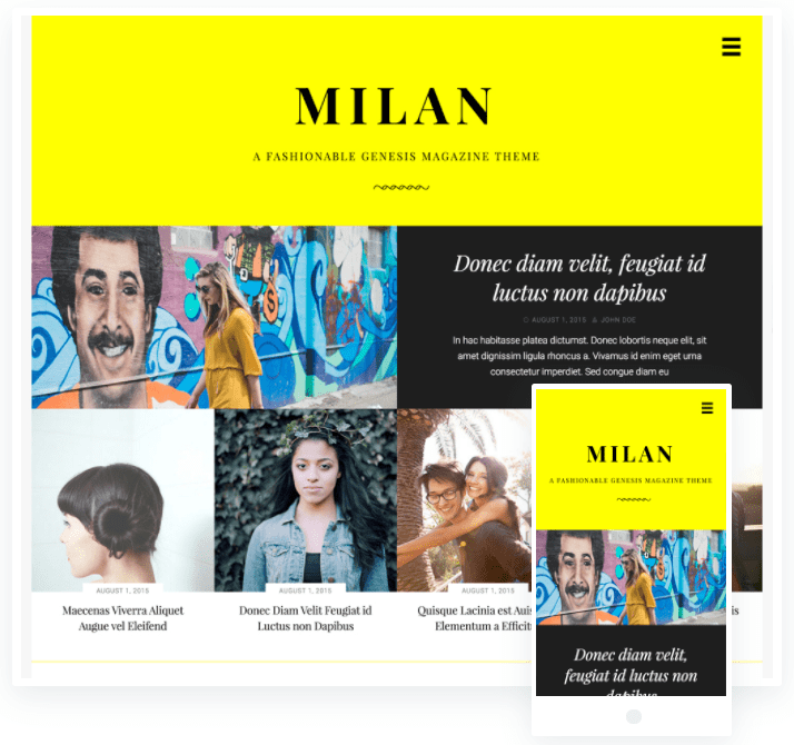 fashion magazine theme fashion magazine theme
