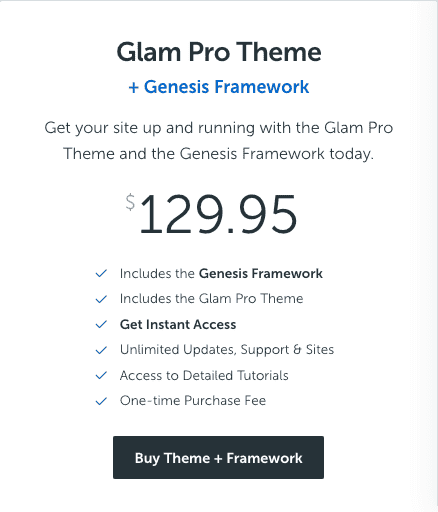 glam pro theme glam pro theme