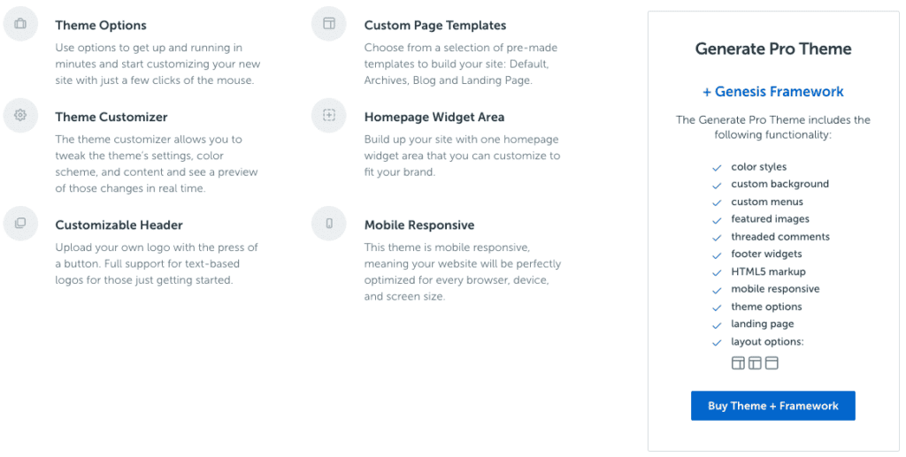 landing page theme landing page theme