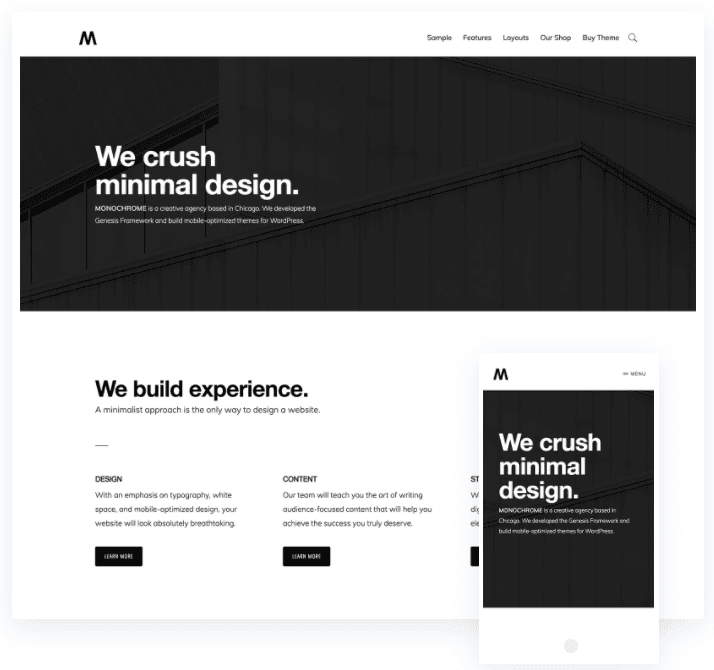monochrome pro theme monochrome pro theme