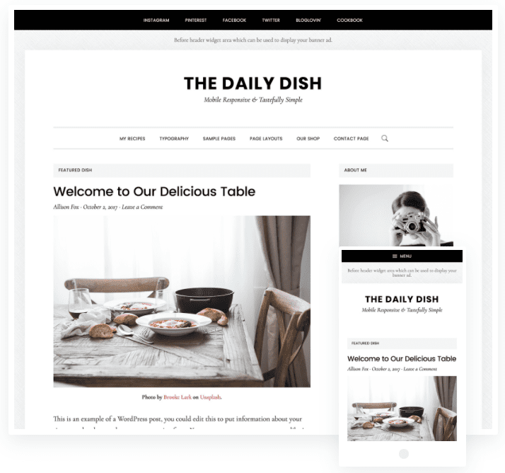 restaurant website templates restaurant website templates
