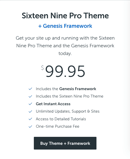 sixteen nine pro theme sixteen nine pro theme
