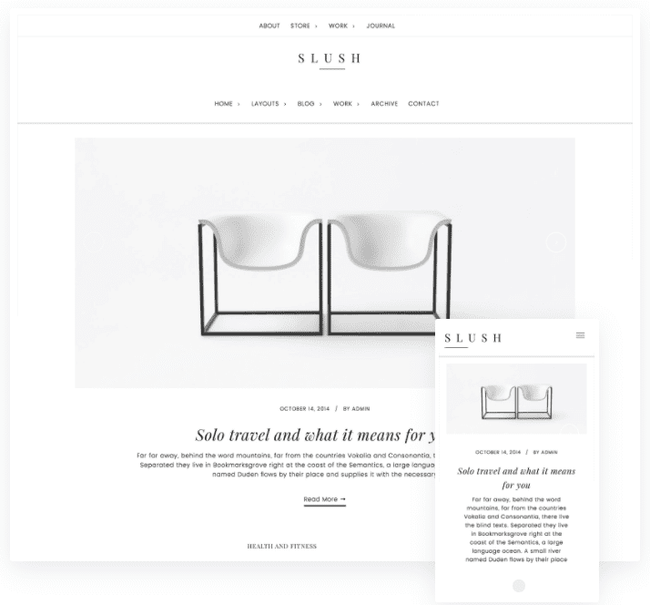 slush pro theme slush pro theme