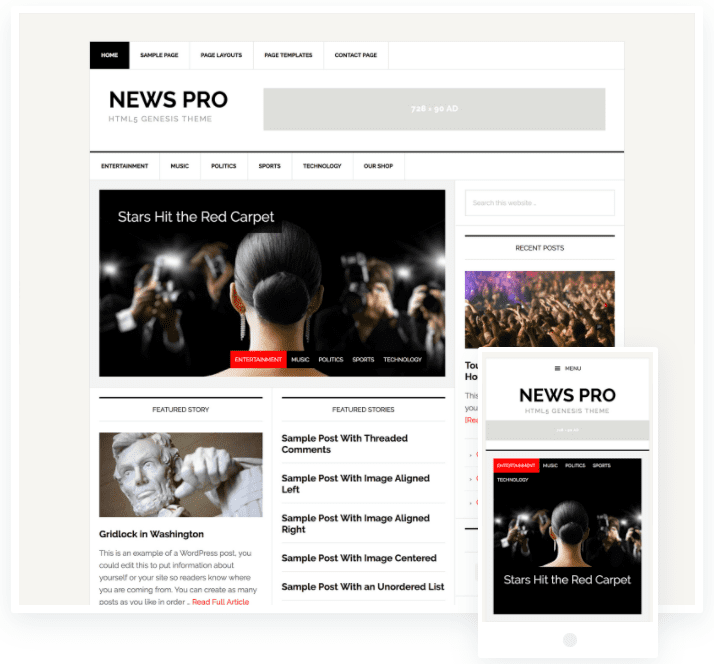 wordpress news theme wordpress news theme