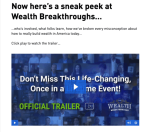 wealth breakthroughs